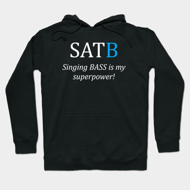 Bass Superpower Hoodie by MINNESOTAgirl